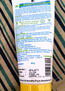Mamaearth Baby Sunscreen