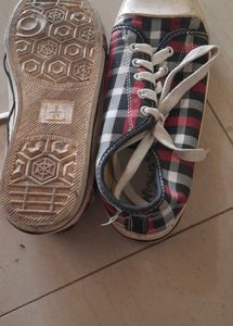 Checkered Sneakers combo of 2