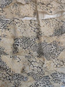 Cheetah Printed Ruffle Tiered Y2k Skirt