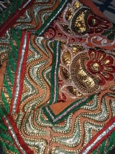 Elegant Embroidered Saree