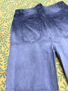 Wide Leg Denim Jeans