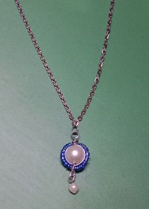 COMBO OF HANDMADE PENDENT AND BRACELET 🔵