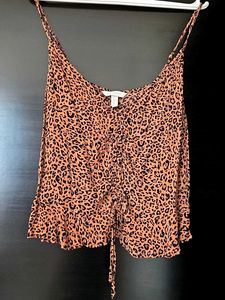 Leopard Print Cami Top