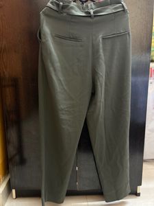 Olive Coloured Trouser From H&amp;M