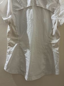 Women&#39;s white shirt top