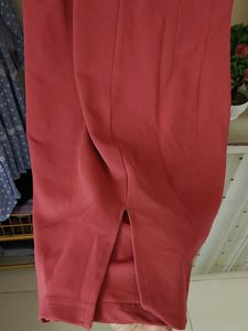 Elegant Floral Mauve colour Dress