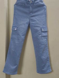 Light Blue Cargo Pants