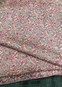 Georgette Pink Saree