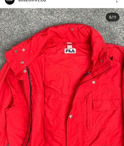 Red Fila Jacket