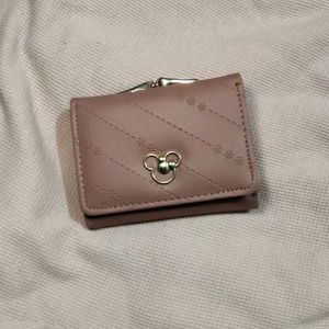 Cute Pink Mickey Mouse Wallet