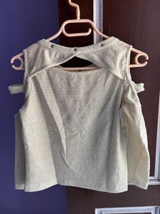 Latin Quarters Beige Top