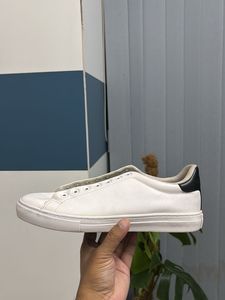 H&M White Leather Sneakers