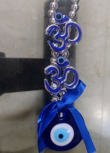 Om & Evil Eye Protection Hanging Charm