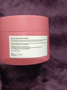 CLAYCo Rice &amp; Sake Sleep Mask