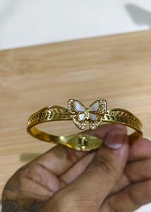 Gold-Plated Cuff Butterfly 🦋 Bracelet