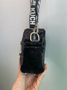 Moschino Velvet Crossbody Bag