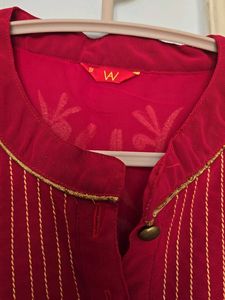W kurti Beautiful Magenta Color