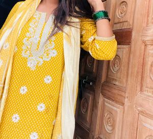 Yellow Kurti