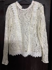 Lace Long Sleeve Top