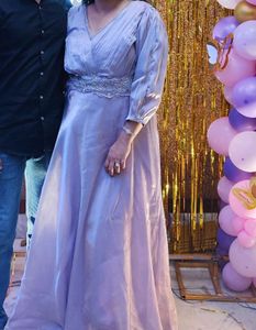 Elegant Lavender Dress