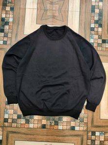 360 gsm Classic Black Sweatshirt