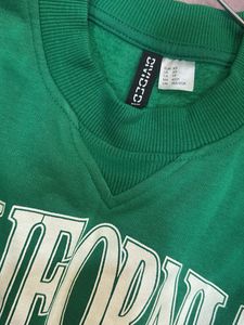 Green California Sweatshirt XS size