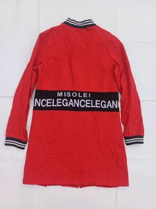 🎈Retro Red Varsity Jacket