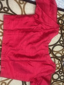 dark pink patchwork Blouse