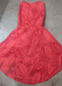 Coral Party Dress