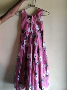 Pink Floral Dress