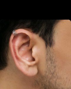 Silver Triple Band Ear Cuffs