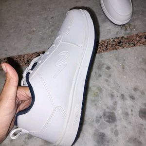 Campus Mens sneakers white and navy blue colour