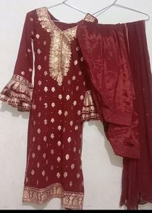 Zari Worked Salwar Suit😍