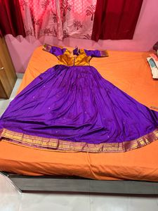 Gorgeous Dress Out Of Saree