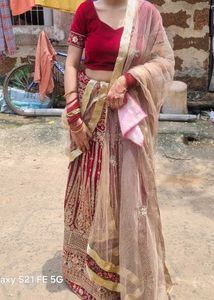 ❤️Velvet lehenga❤️