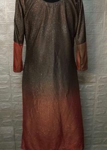 Sparkly Ombre Tunic Top