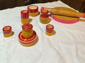 Wooden Kitchen Play Set