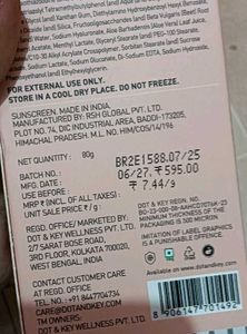DOT&amp;KEY Sunscreen SPF 50