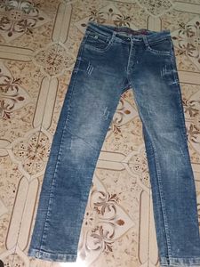 Blue Distressed Jeans