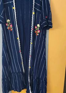 One Piece Dress With Shrug