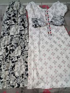 Beautiful Black White Lining  Suite With Sarara