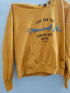 Mustard Crop Hoodie