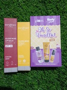 2 Lip Balm & 1 Oh So Vanilla Kit