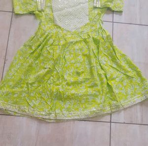 Pure Cotton Gharara Set