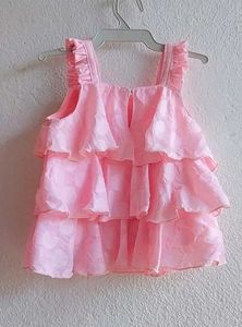 Pink Top And Jean&#39;s Short