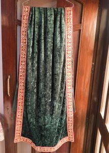 Embroidered Sequinned Velvet Shawl Dupatta