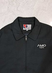 T-BUC Black Jacket | AMO Embroidery | Size L