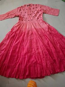 Tiered Pink Dress