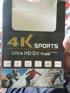 Brand New Go Pro Ultra Hd 4k Video Quality 16mp Camera With All Accessories 30mtr Deep In Water (Waterproof) Action Camera With 2 Inch Screen