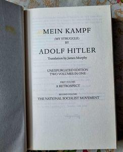 Mein Kampf by Adolf Hitler
